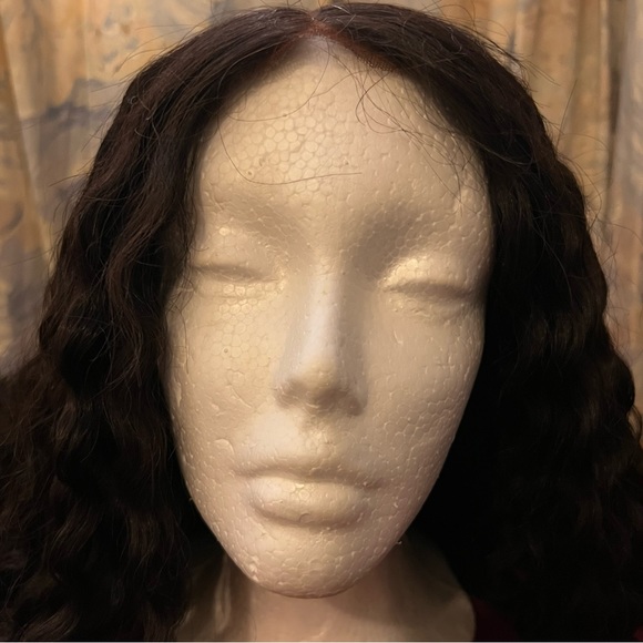 Brazilian Virgin Hair Deep Curly Lace Front Wig from OMGHERHAIR (BLW19) - Picture 1 of 7